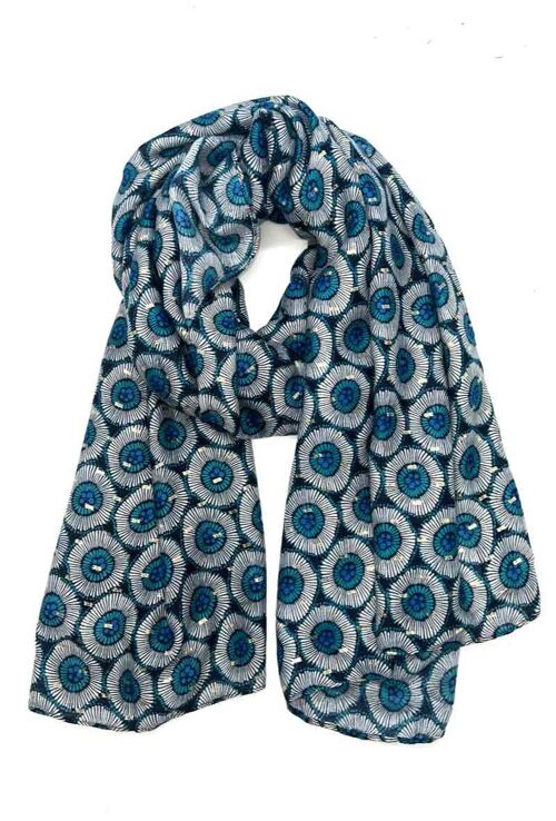 foulard pompon