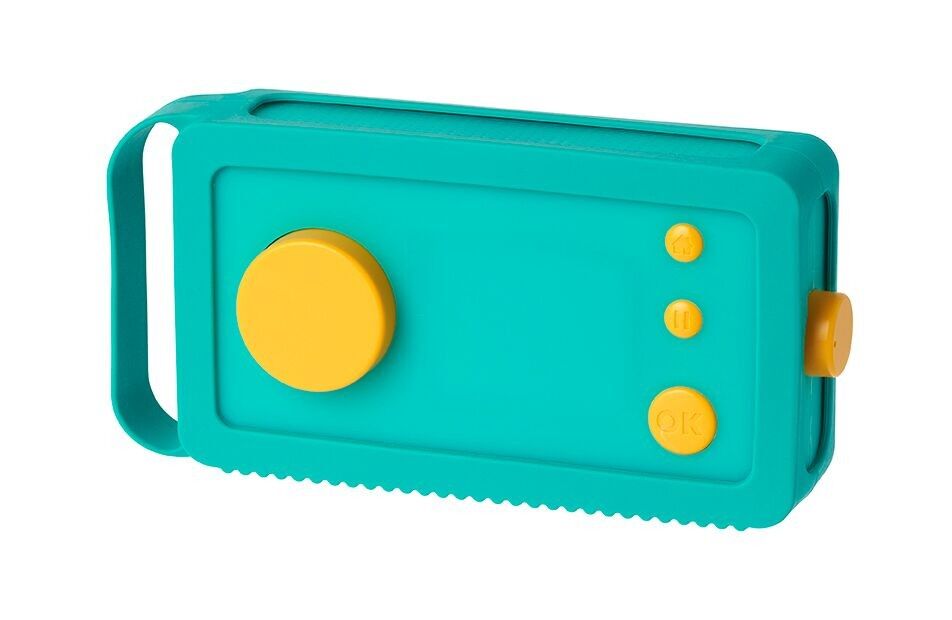 Odile – Ikonische grüne Silikon-Schutzhülle für My Story Factory