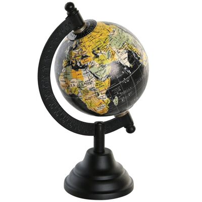 GLOBE TERRAQUEO PVC ALUMINUM 10X7X17 MULTICOLOR DH205567