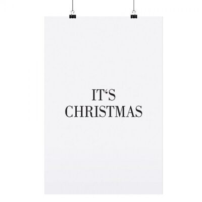 Poster "it`s christmas" - dina4