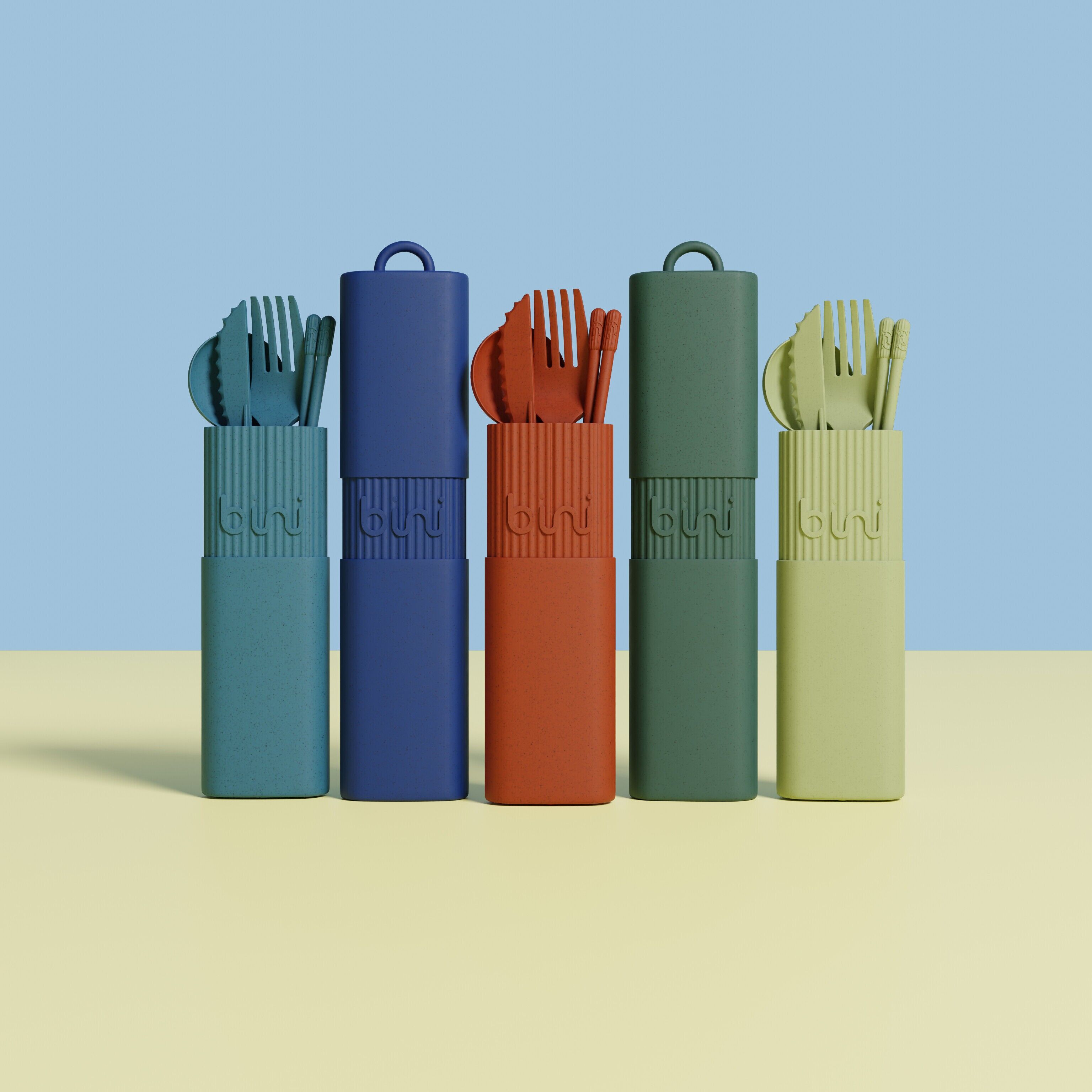 Sortimentspackung Nr. 2 – 25 wiederverwendbare Bestecksets