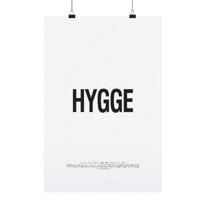 Poster "hygge" - dina4