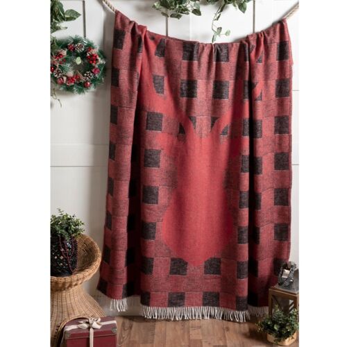 Reindeer Christmas Blanket