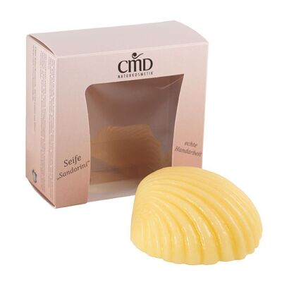 Sandorini organic glycerine soap in the shape of a shell 100 g