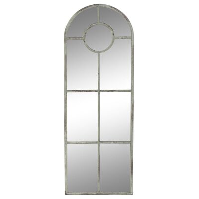 METAL MIRROR 42X2,5X122 WINDOW AGED GRAY ES206196