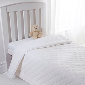 Couette pour lit de bébé en laine Micro-Fresh® 4.0 Tog 1