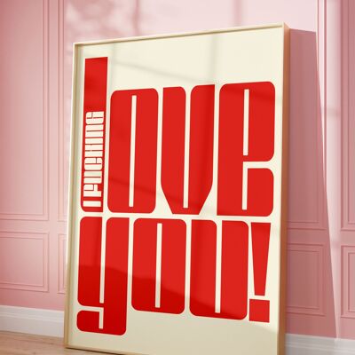 Affiche I LOVE YOU