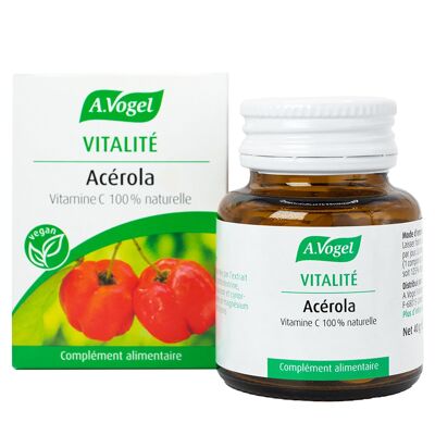Acérola - Vitamines C 40 comprimés