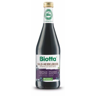 Wild Blueberry Organic Juice 500 ml Biotta®