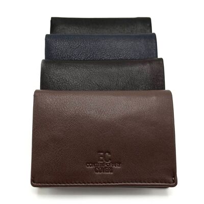 Genuine leather wallet, Brand EC COVERI, art. EC23760-43