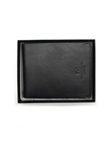 Portefeuille en cuir véritable, marque EC COVERI, art. EC23760-40 9