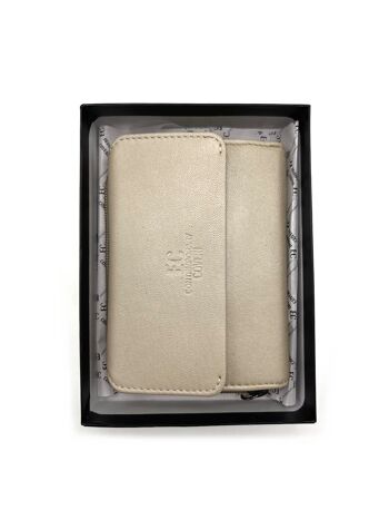 Portefeuille en cuir véritable, marque EC COVERI, art. EC23760-32 9