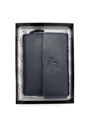 Portefeuille en cuir véritable, marque EC COVERI, art. EC23760-32 12