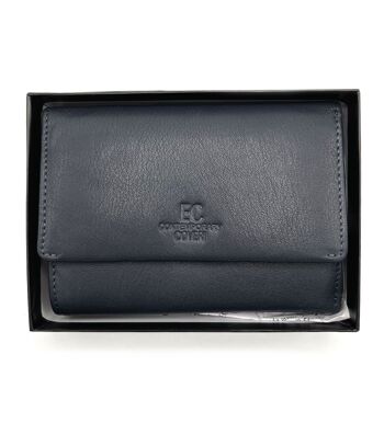 Portefeuille en cuir véritable, marque EC COVERI, art. EC23760-31 10