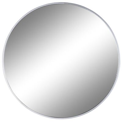 MIROIR EN FER MIROIR 80X1,8X80 ARGENT ES204894