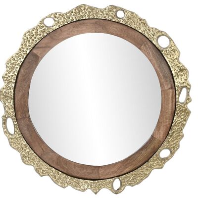 Maniglia per specchio in alluminio 78,5X2,5X78,5 Oro ES205944