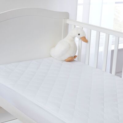 Protège-matelas matelassé pour lit de bébé Micro-Fresh® - 140 x 70 cm