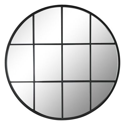 Eisenglasspiegel 60X2,5X60 Schwarzes Fenster ES198832
