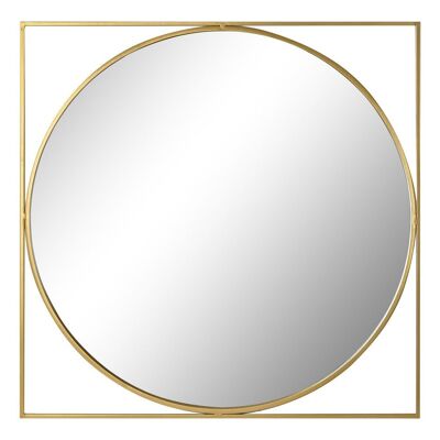 Eisenglasspiegel 85,5X3X85,5 Golden ES198837