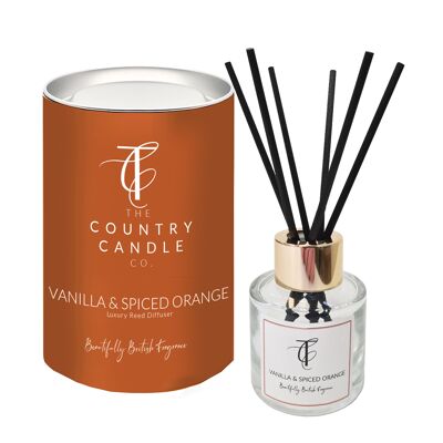 PASTELLI DI STAGIONE - Diffusore a bastoncini Vaniglia e Arancia speziata 50 ml