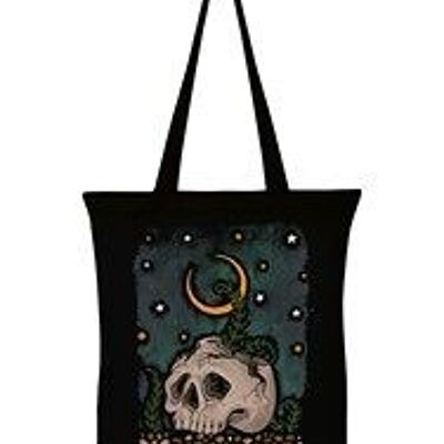 Le monde naturel avec la mort vient la vie noir Tote bag