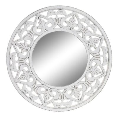 Specchio Specchio Mdf 45X1,5X45 Bianco Indossato ES203211