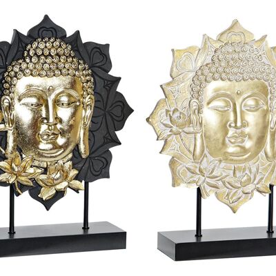 HARZFIGUR MDF 27X8X33,5 BUDDHA 2 SORTIERT. FD195208