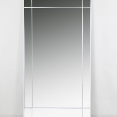 Iron Glass Mirror 90X2X180 White ES204887