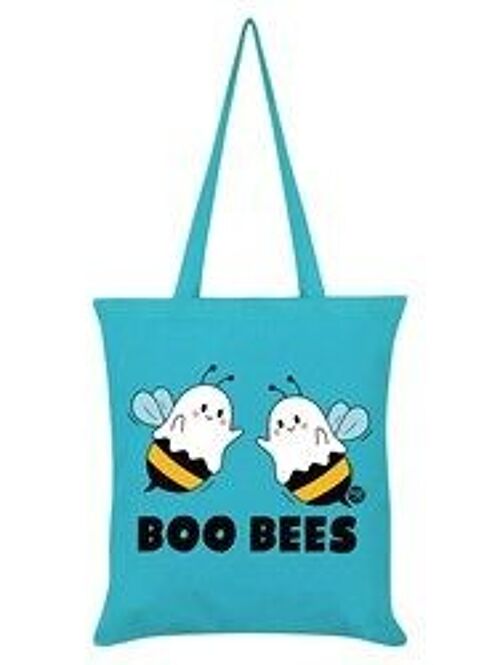 Pop Factory Boo Bees Azure Blue Tote Bag