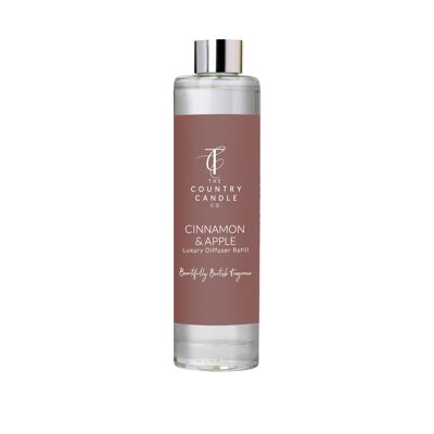 SEASONAL PASTELS-Cinnamon & Apple 200ml Diffuser Refill
