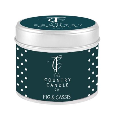 A/W Quintessentials - Fig & Cassis Tin Candle