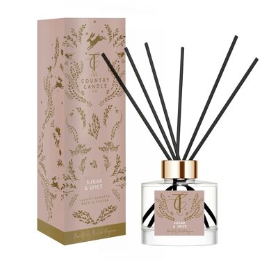 The Enchanted Woodland  - Sugar & Spice 100ml Reed Diffuser