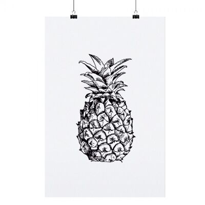 Poster "pineapple" - dina4
