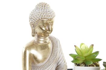 FIGURINE EN RÉSINE 26X26X18 JARDIN ZEN 2 ASSORTIS. FD203284 3