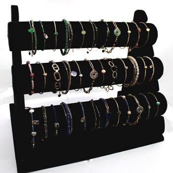 Kit best seller 36 bracelets multicolor acier inoxydable Noël 3