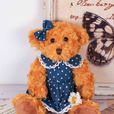 Plüsch-Teddybär-Mädchen 30 cm Isabelle Rose