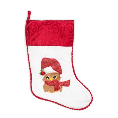 White Owl Stocking