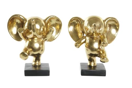 Figura Resina 19X14X20,5 Elefante 2 Surt. FD203737