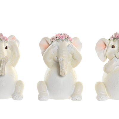 FIGURA RESINA 6X6,5X10 ELEFANTE 3 SURT. FD203770