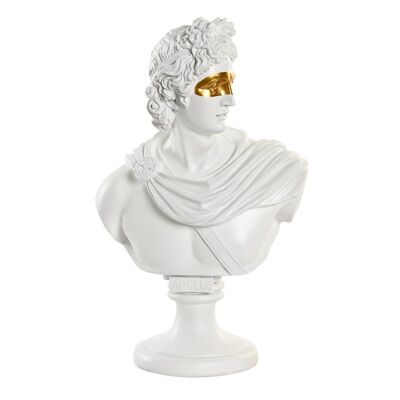 RESIN FIGURE 23,5X15X36 WHITE BUST FD199233