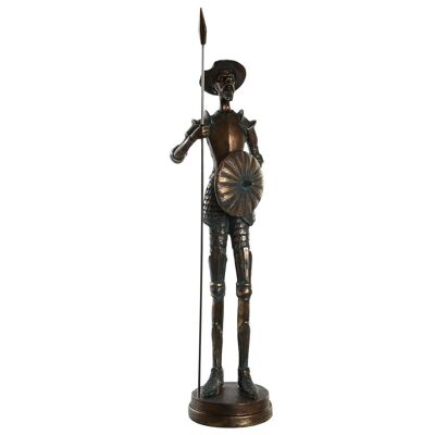 FIGURE RÉSINE 10X10X48 CUIVRE QUICHOTTE FD205398