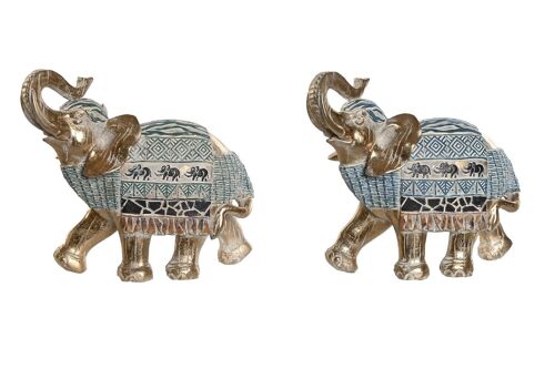 Figura Resina 24X9,5X22 Elefante Decape 2 Surt. FD205780