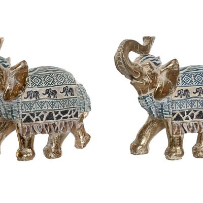 FIGURA RESINA 15X6X12,7 ELEFANTE DECAPE 2 SURT. FD205781