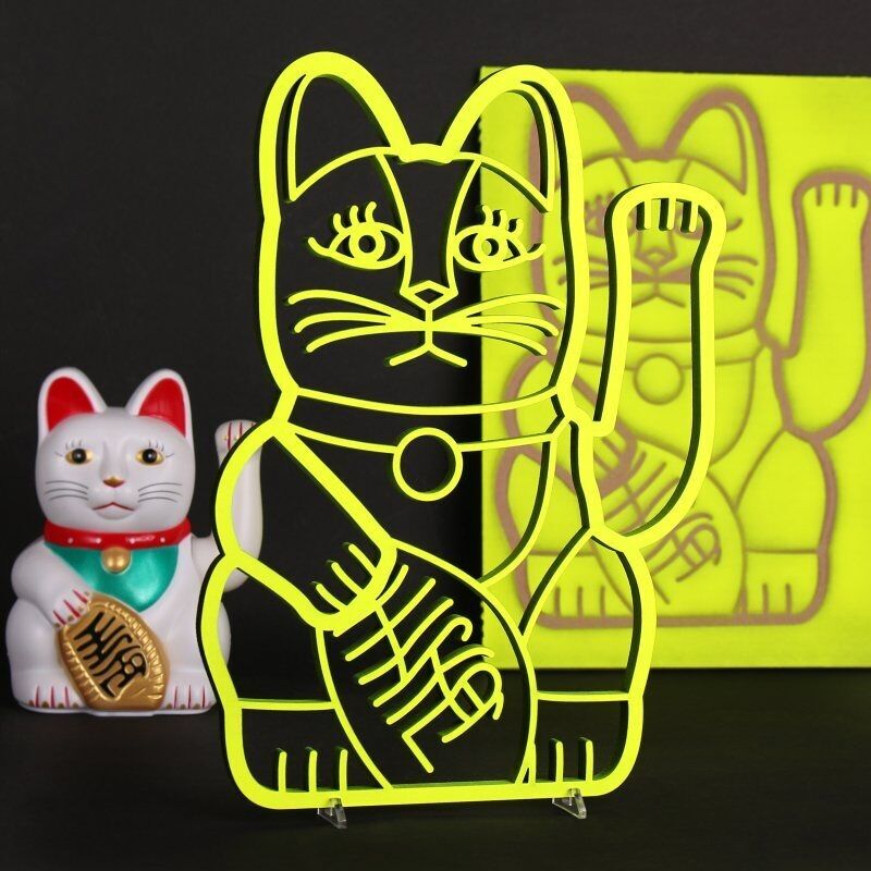 gatto che saluta - gr. l