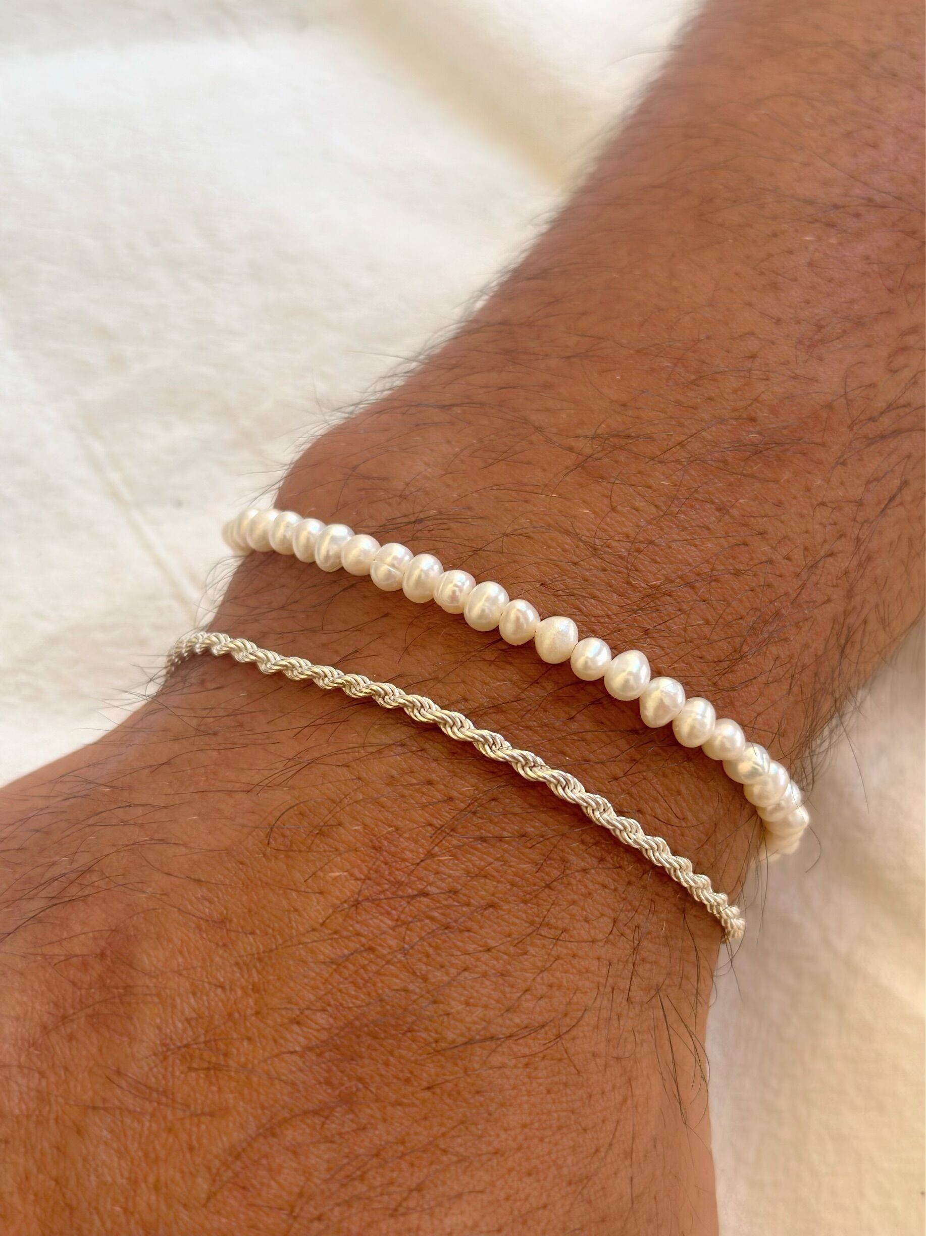 Buy Black Pearl Bracelet Men Pearl Bracelet Pearl Beads Bracelet Black  Stone Bracelet Pearl Groom Bracelet Black Pearl Jewelry Online in India -  Etsy