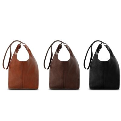 Leather Carrier Tote  bag