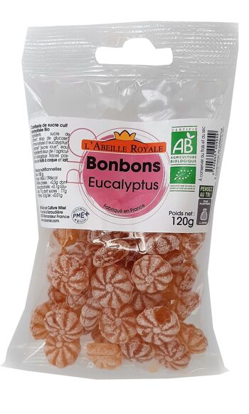 Bonbons BIO à l'Eucalyptus 120 g 1