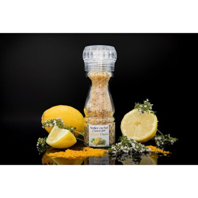 "Lemon Thyme" Salt Mill