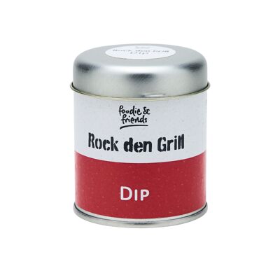 Organic rock the grill dip