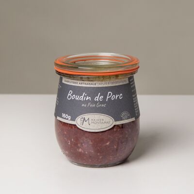 Budín de cerdo con foie gras